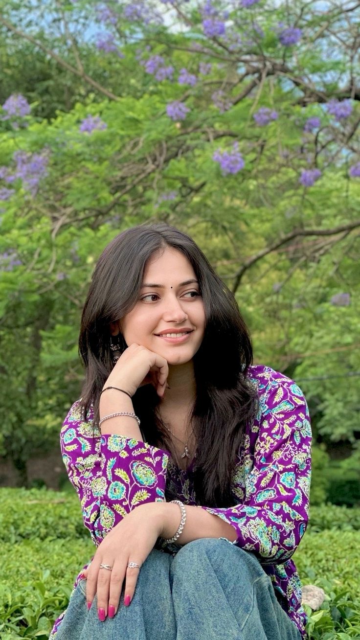 Beautiful real girl selfie photo