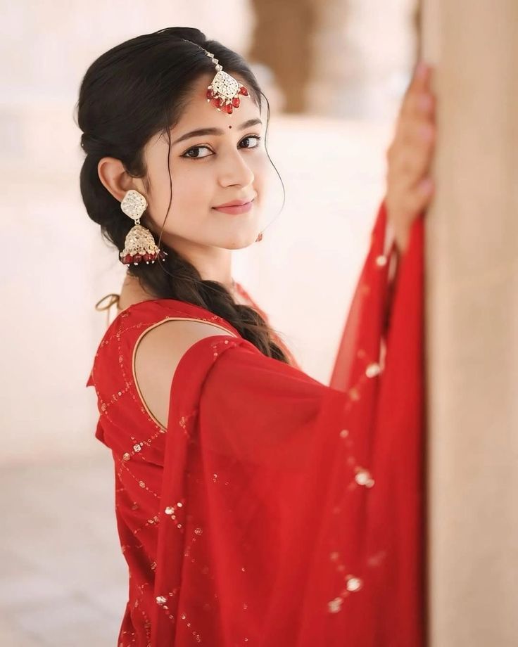 Real girl dp stylish