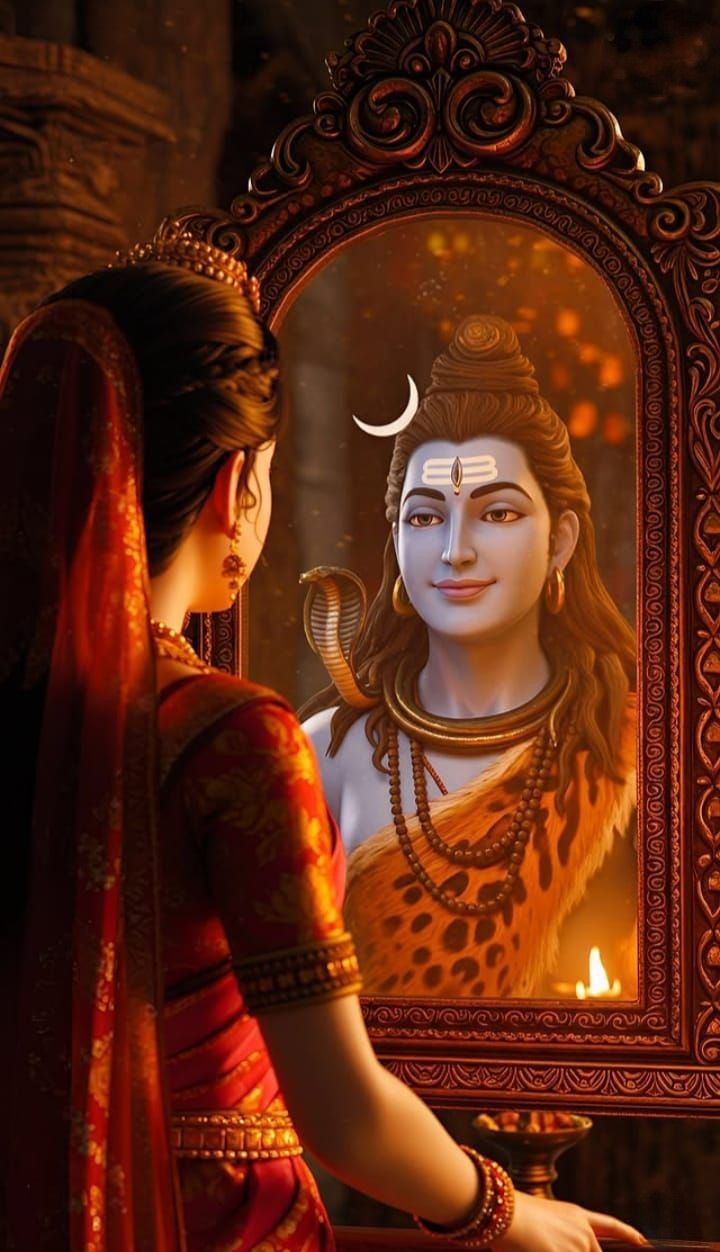 Shiv Parvati God Hd Wallpaper