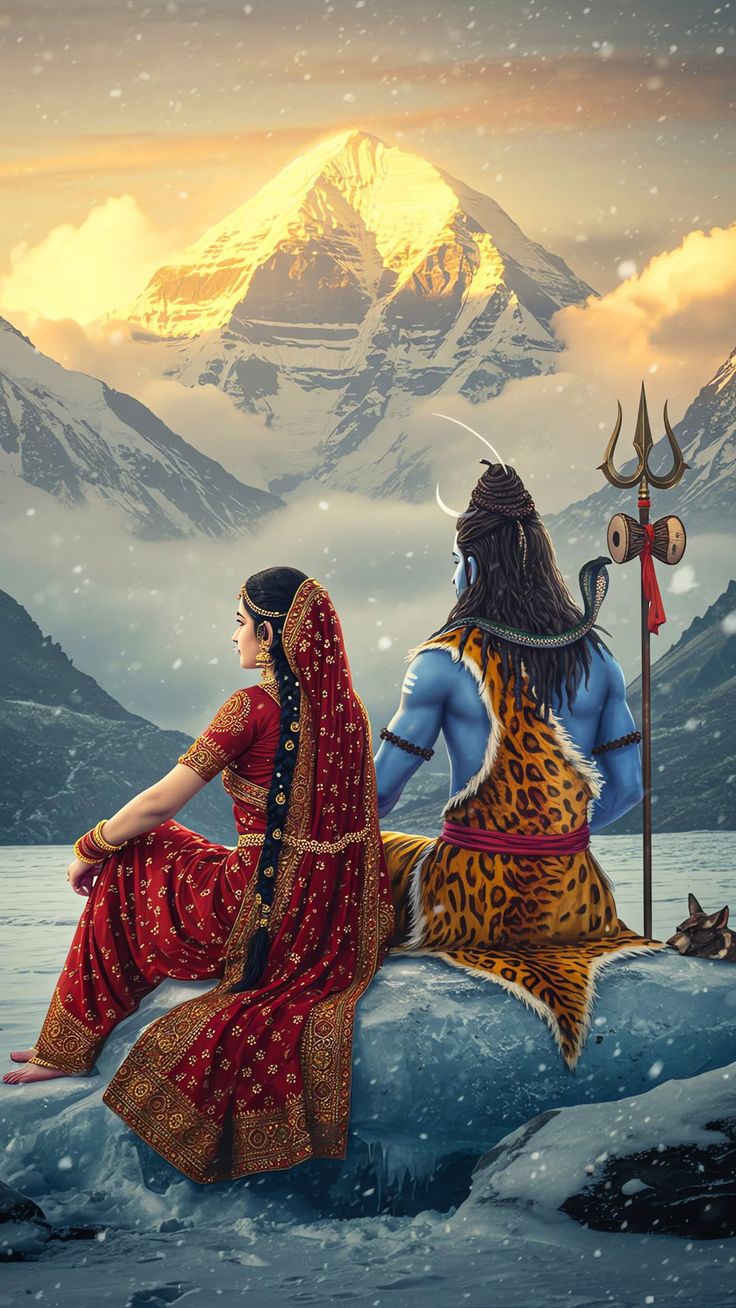 Shiv Parvati Ki Hd Wallpaper Download