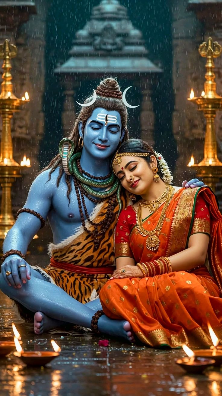 Shiv Parvati Love Hd Pic