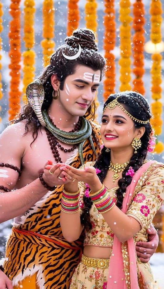 Shiv Parvati Marriage Images