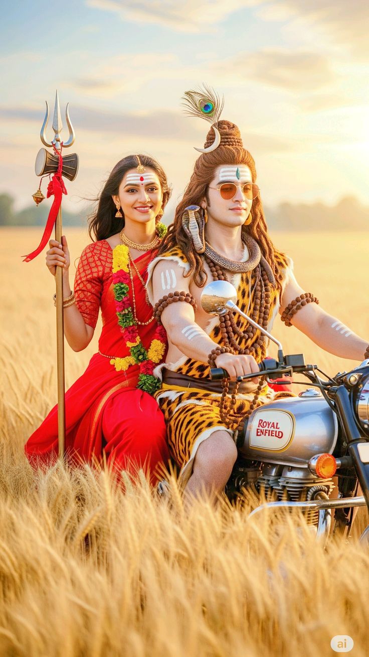 Shiv Parvati Pictures Real