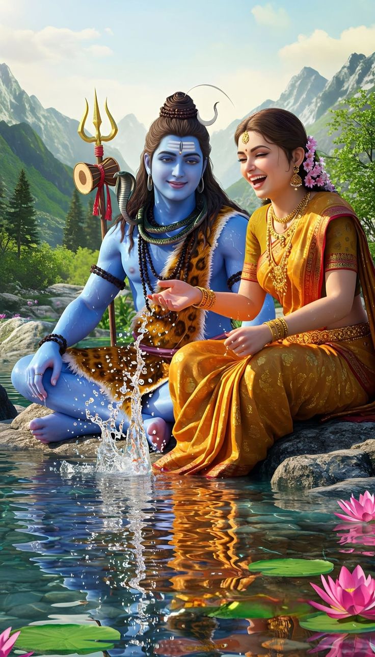 Shiv Parvati Real Images Hd