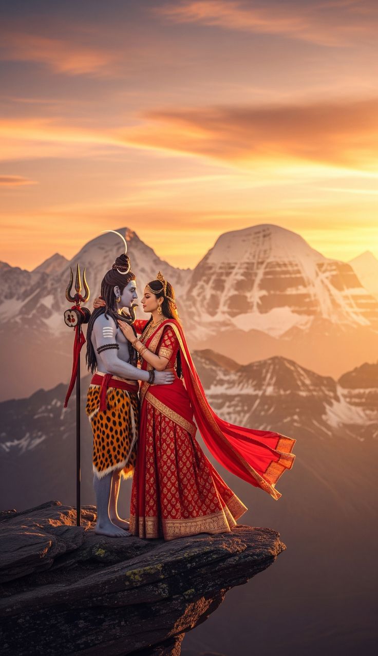 Shiv Parvati Wallpaper