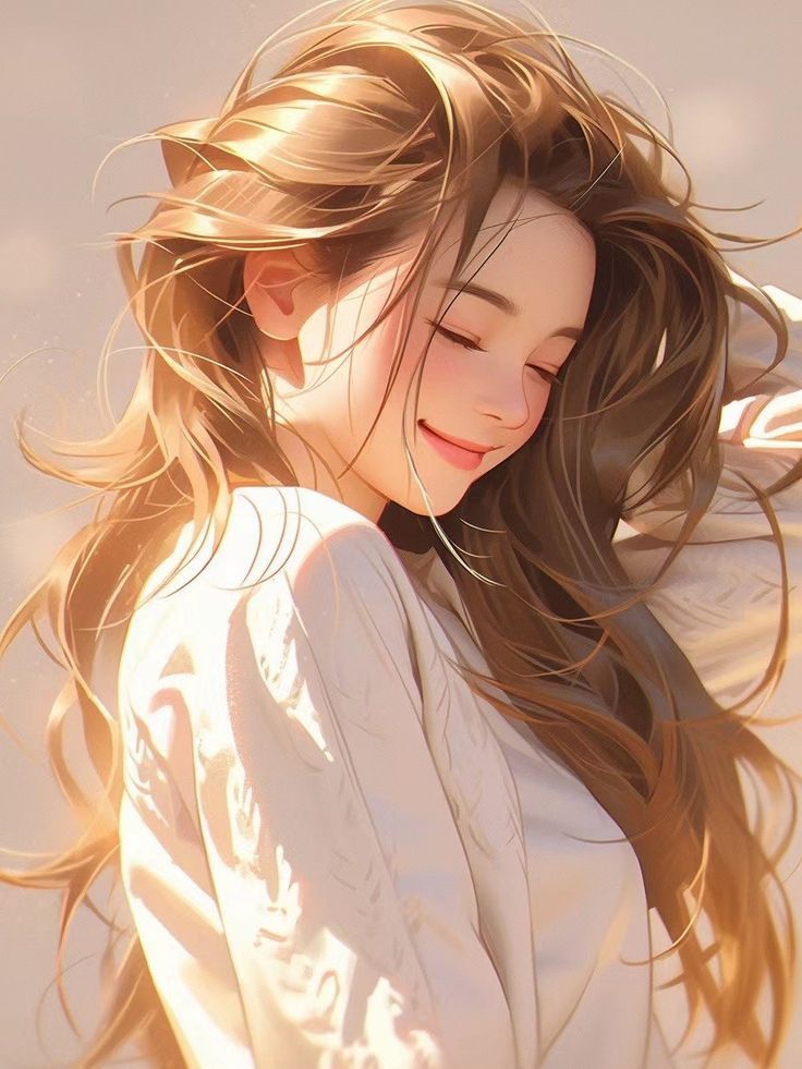 aesthetic anime girl dp hd