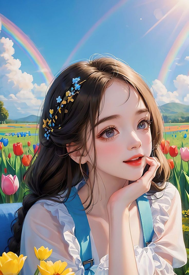 aesthetic anime girl dp instagram