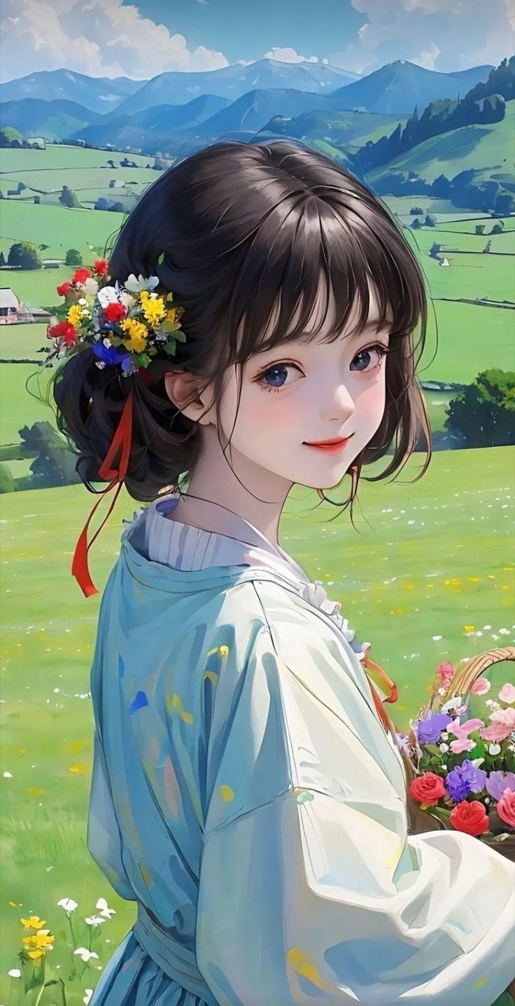 aesthetic anime girl dp new