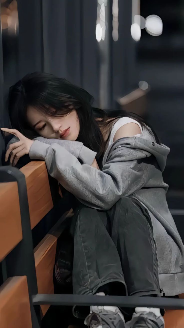 alone dp for whatsapp girl