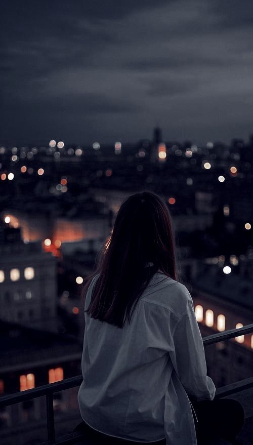 alone dp girl whatsapp stylish new