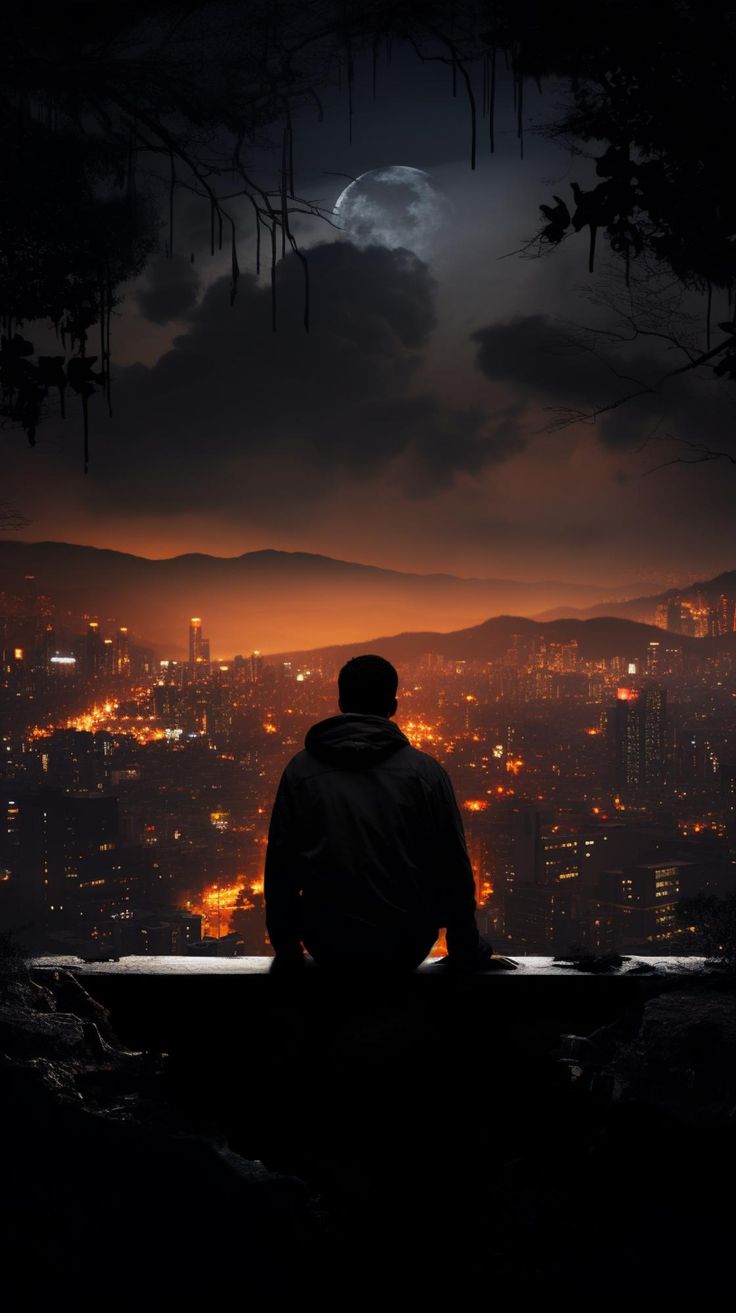 alone dp instagram profile