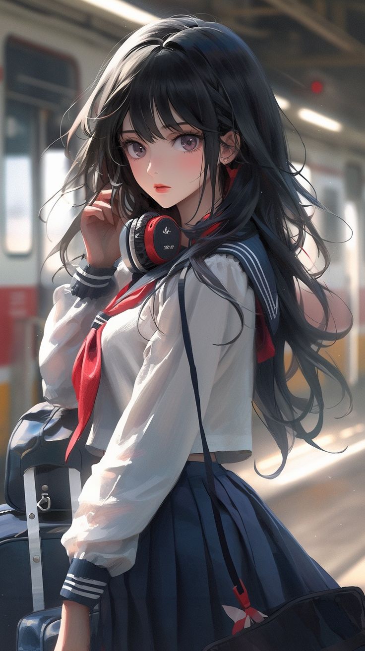 anime girl dp k hd download