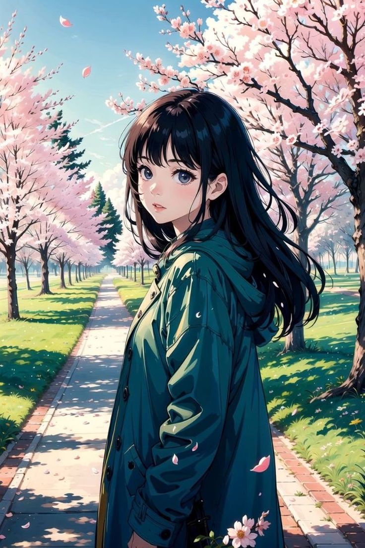 anime girl dp aesthetic cartoon