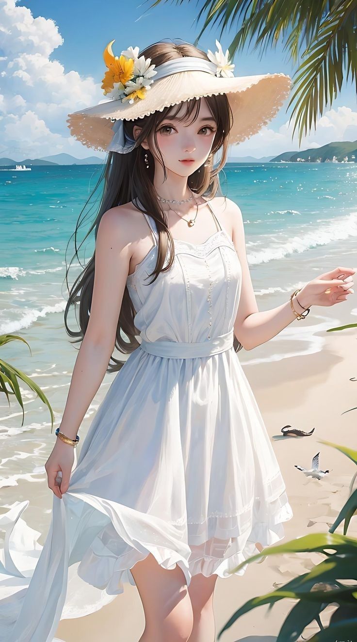 anime girl dp black and white