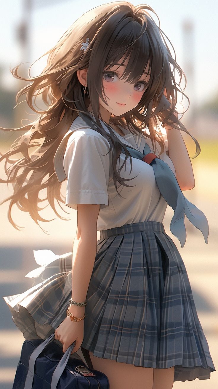 anime girl dp cartoon