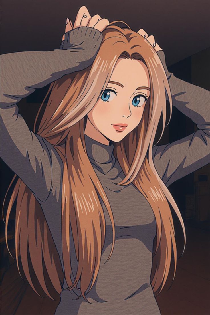 anime girl dp for instagram black