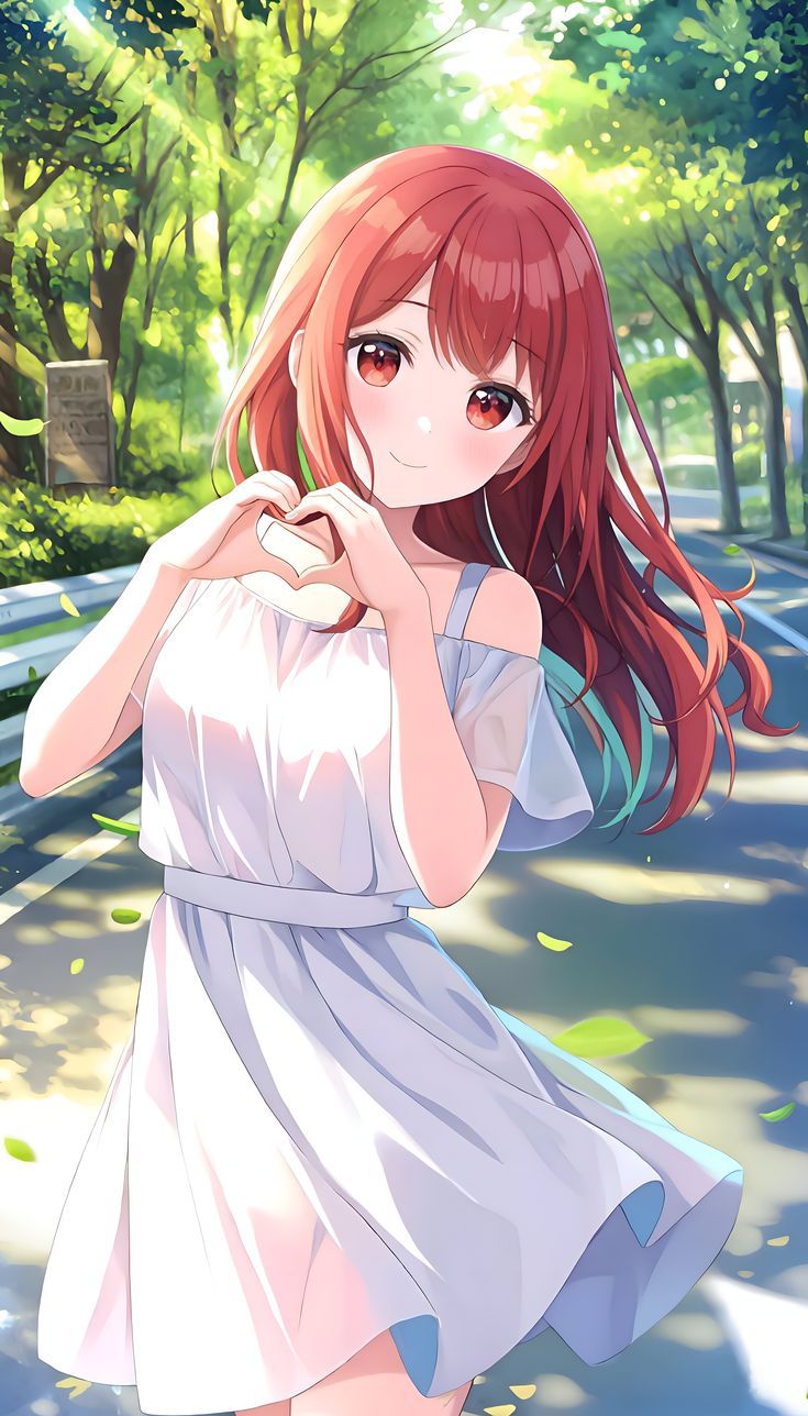 anime girl dp kawaii