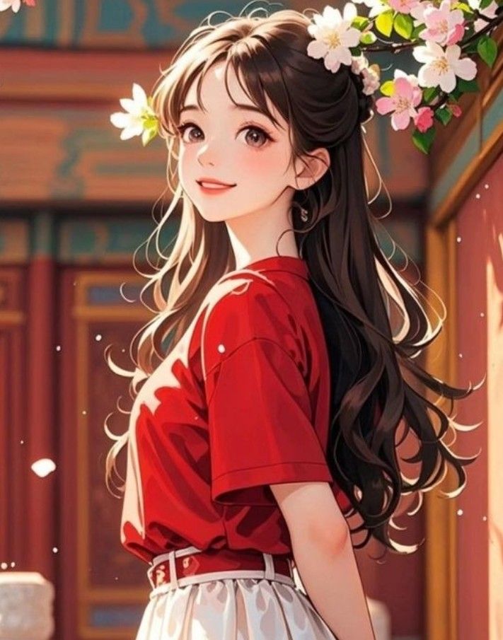 anime girl dp kawaii