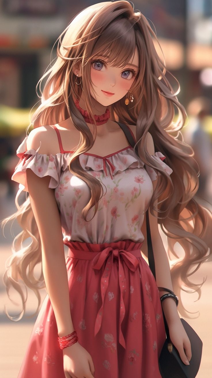 anime girl dp unique