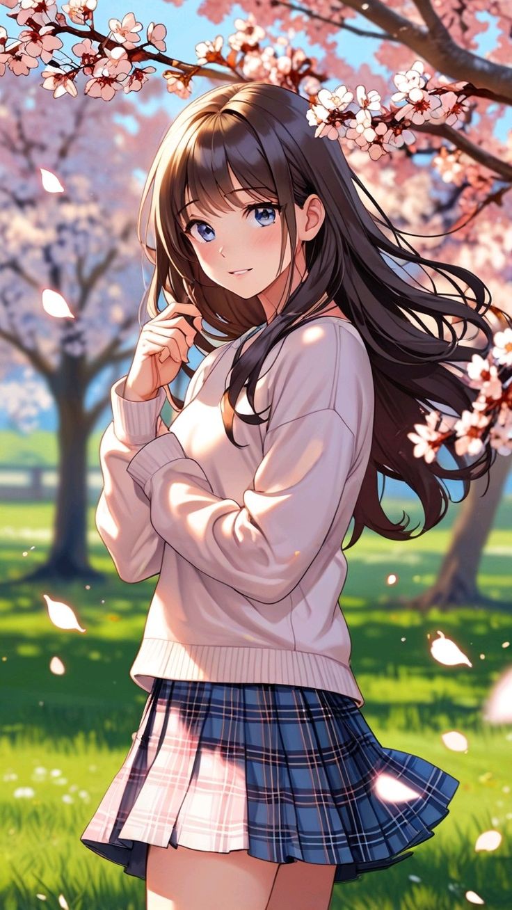 anime girl dp unique