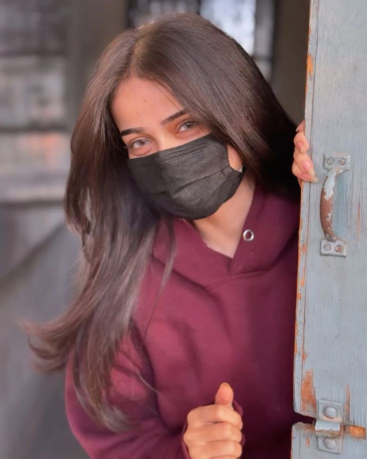 attitude mask girl dp hd