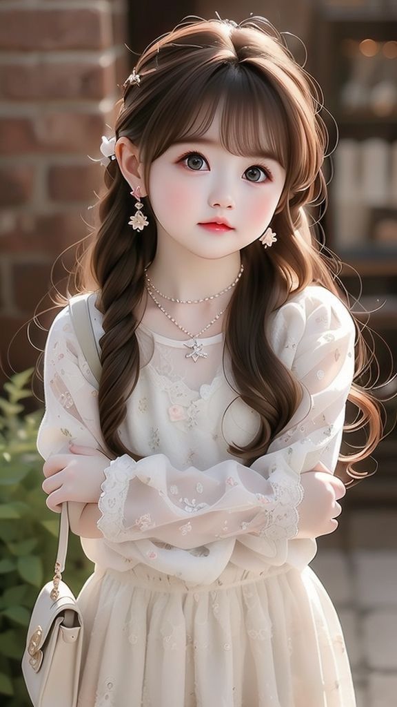 beautiful cute dp for girls