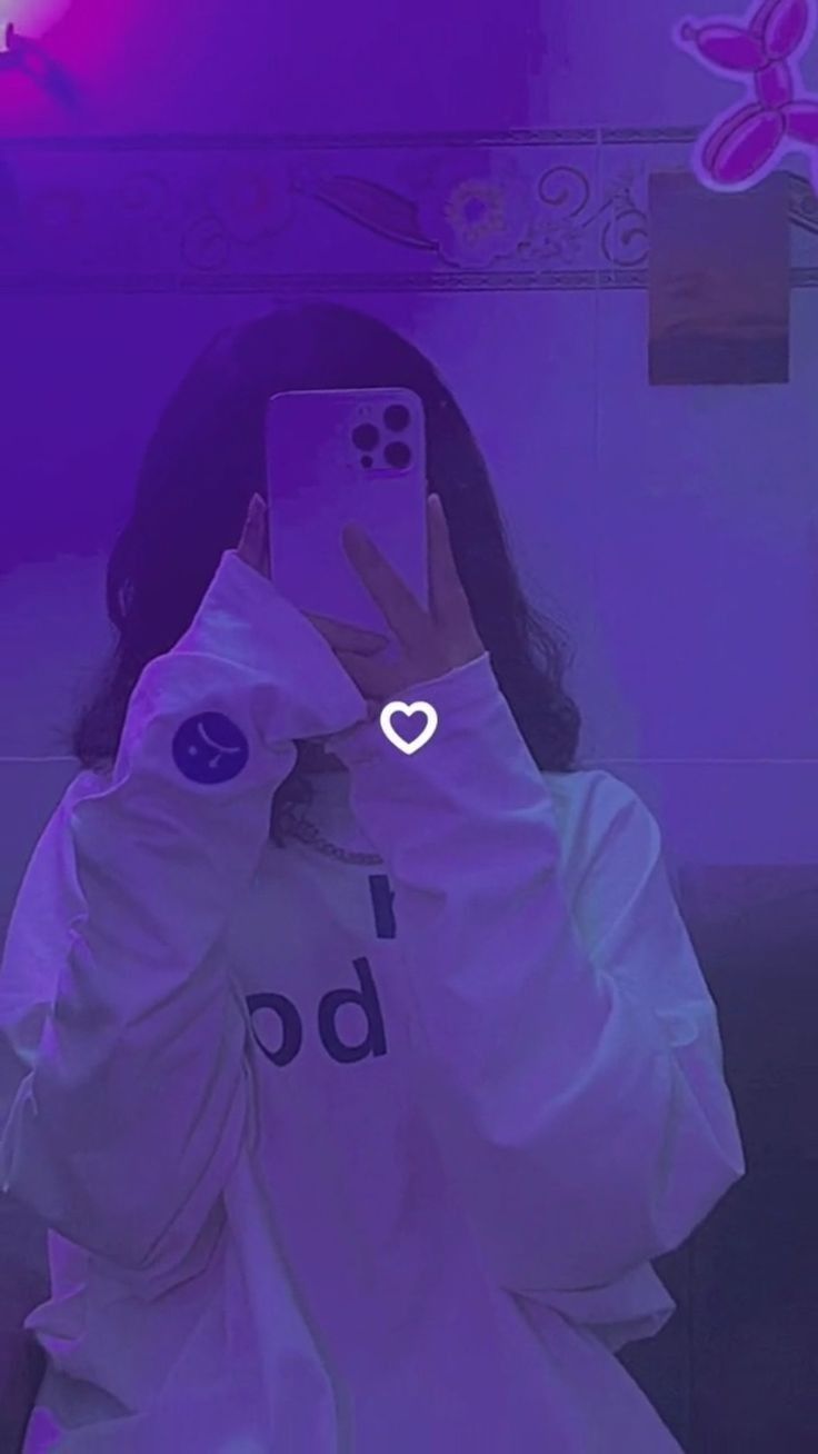 blur girl photo mirror selfie