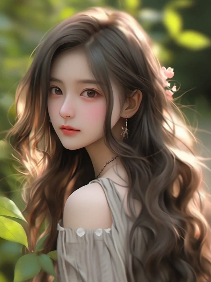 cartoon girl dp cute hd
