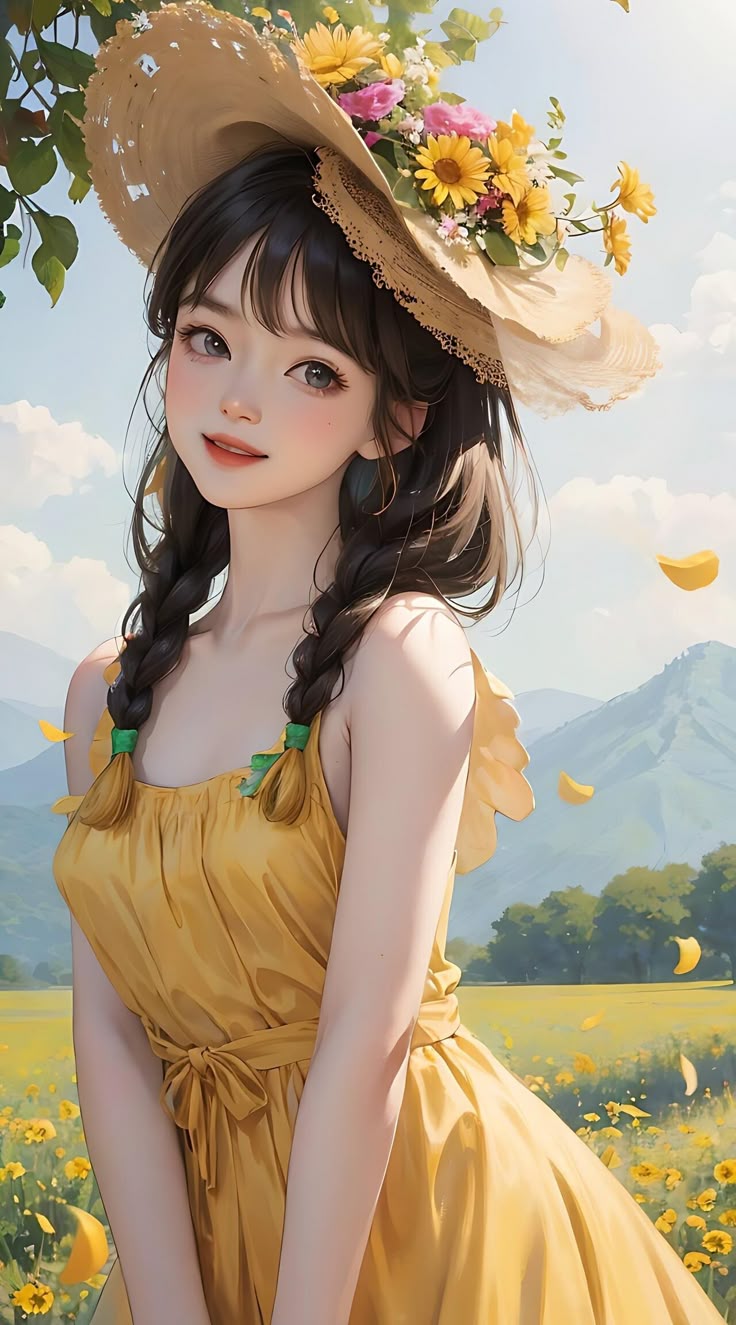 cool anime girl dp stylish hd