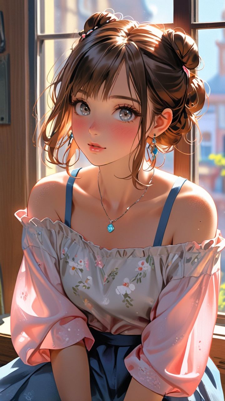 cute anime girl dp for whatsapp