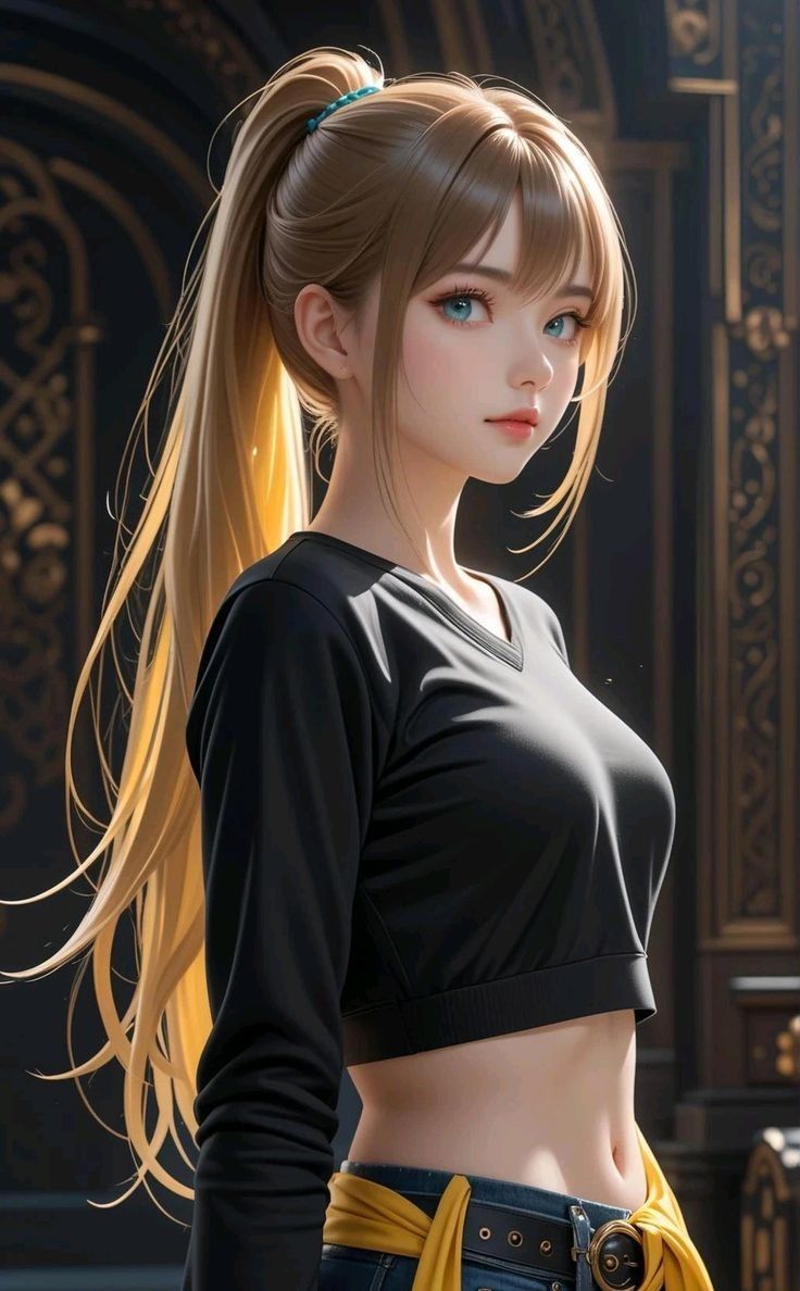 cute anime girl dp instagram