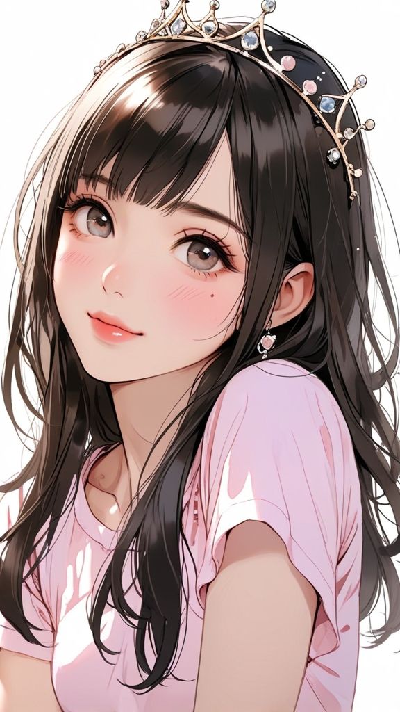 cute anime girl dp