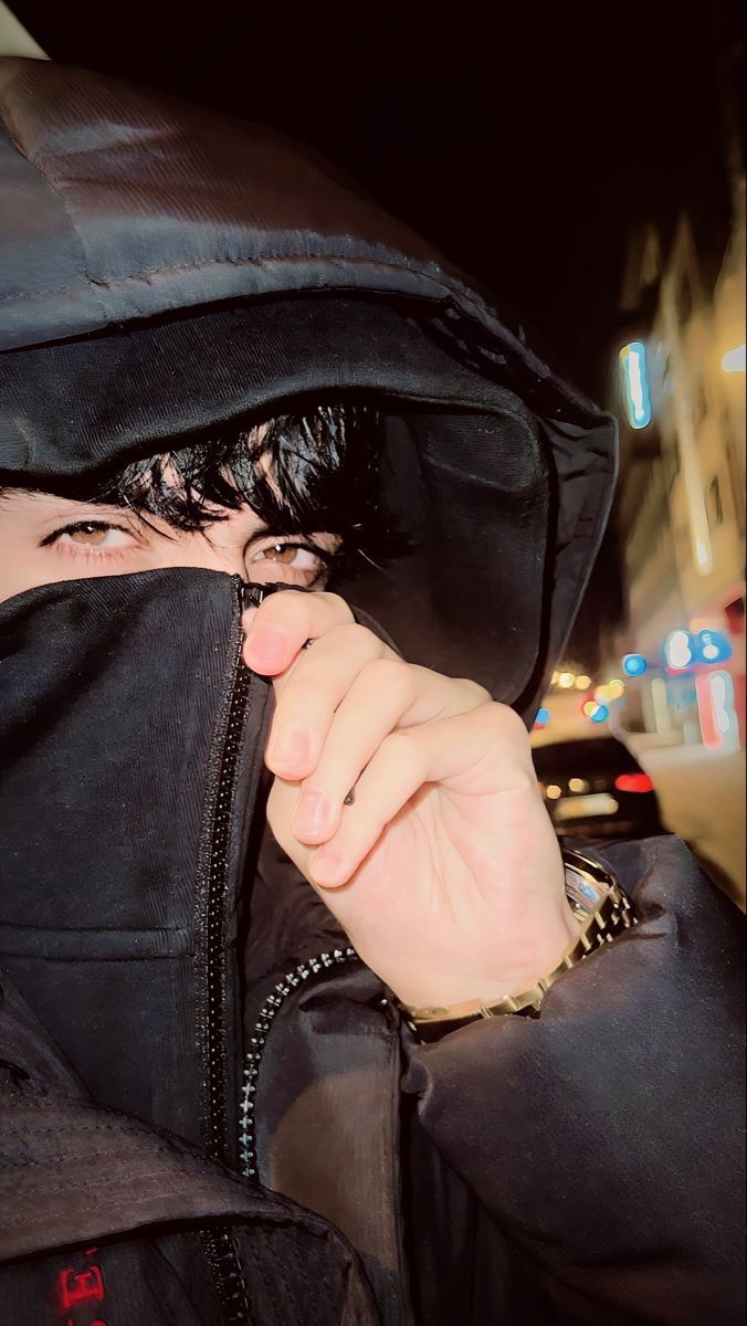 hidden face boy dp new stylish