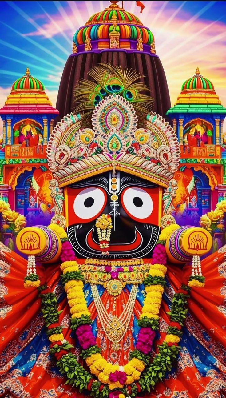 jai jagannath cartoon photo