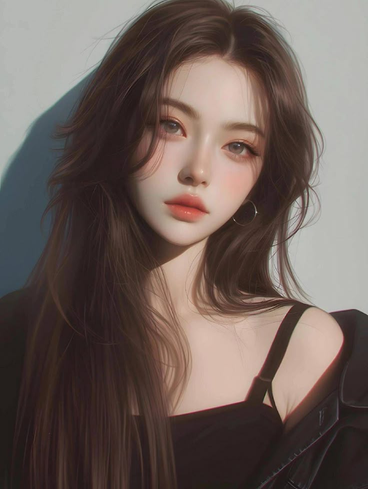 korean girl dp profile photo k