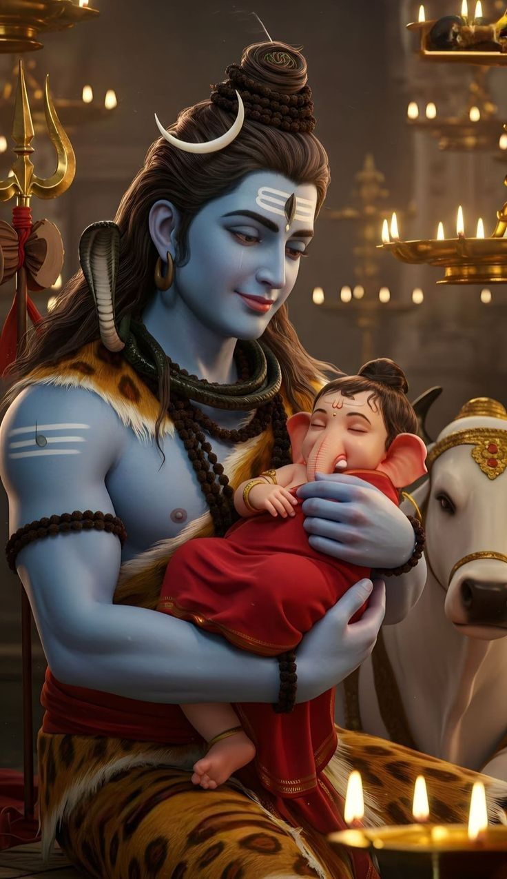 mahadev cute images