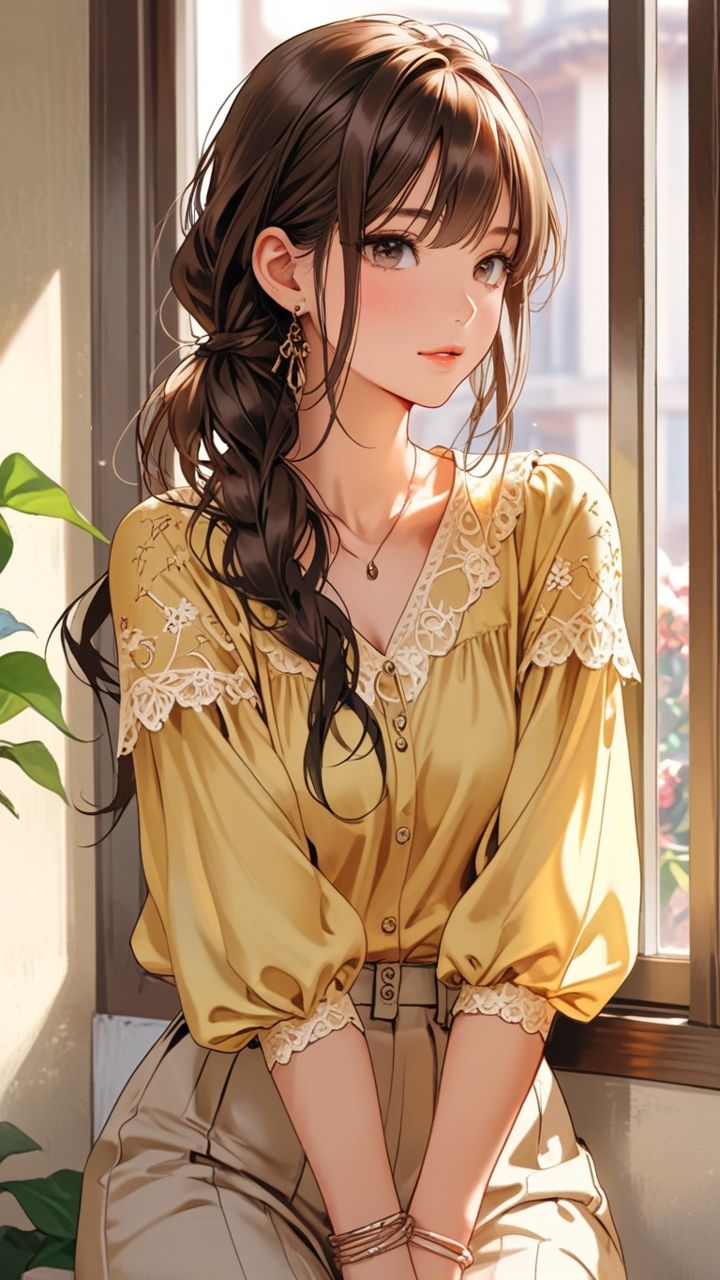 sad aesthetic anime girl dp