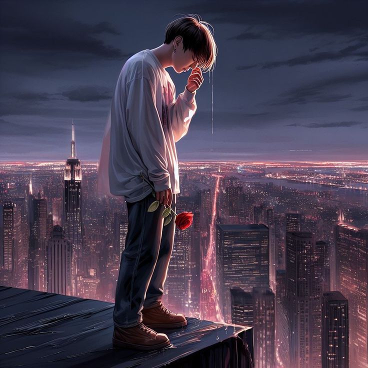sad boy dp with quotes