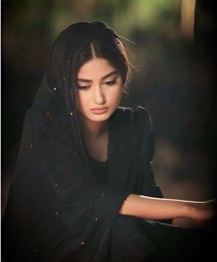 sad girl dp original
