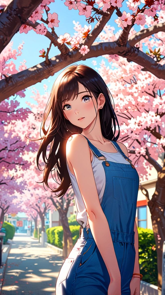 simple anime girl dp