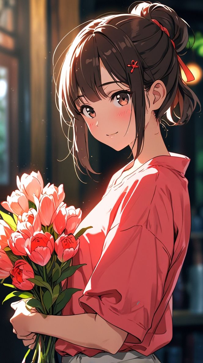 unique anime girl dp for instagram