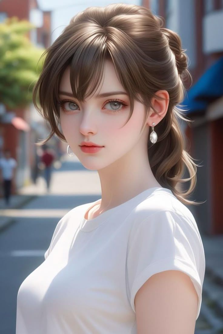 cartoon girl dp facebook stylish
